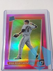 Ryan Mountcastle 2021 Donruss Optic Pink Prizm Rated Rookie #59 Orioles